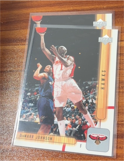 2001-02 Upper Deck #6 DerMarr Johnson — front