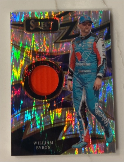 2025 Panini Select Sparks #S-WBN William Byron — front