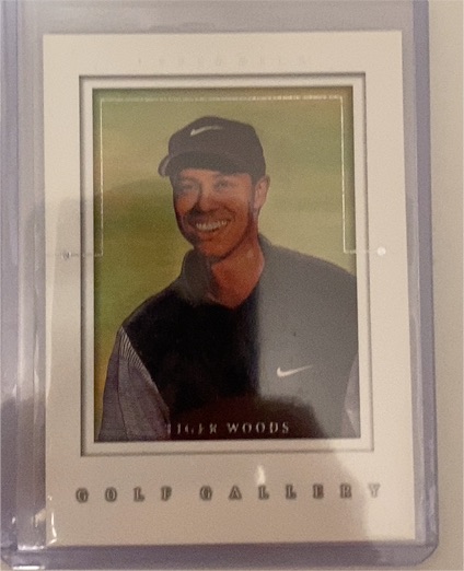 2001 Upper Deck Golf Gallery #GG4 Tiger Woods — front