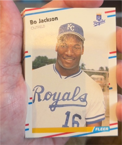 1988 Fleer #260 Bo Jackson — front