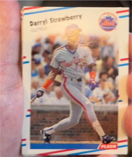 1988 Fleer #151 Darryl Strawberry — front