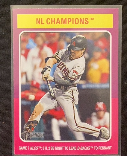 2024 Topps Heritage #459 Corbin Carroll — front