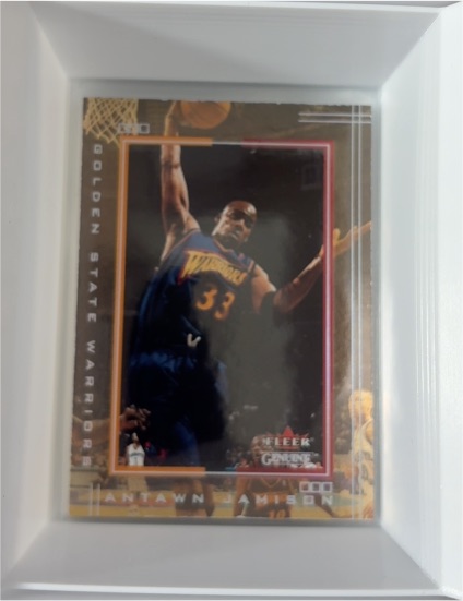2001-02 Fleer Genuine #96 Antawn Jamison — front
