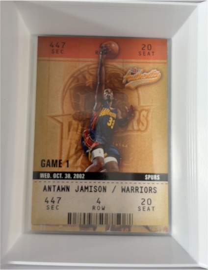 2002-03 Fleer Authentix #32 Antawn Jamison — front