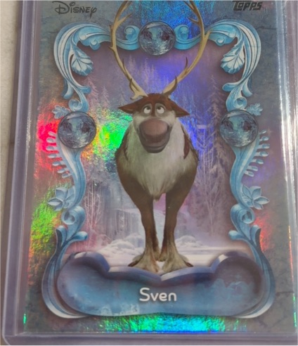 2025 Topps Disney Wonder #F-10 Sven Frozen Character Variation — front