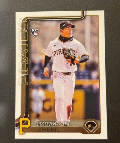 2025 Topps Update #US72 Tsung-Che Cheng — front