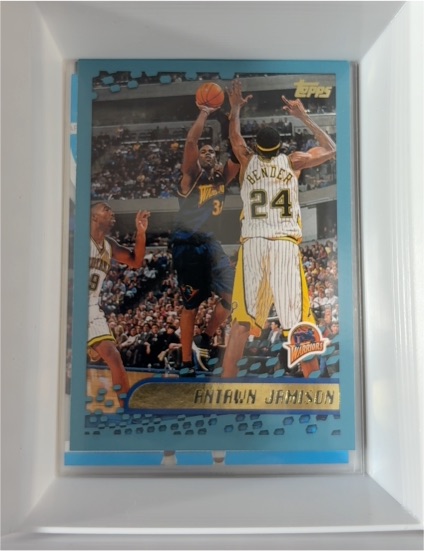 2001-02 Topps #150 Antawn Jamison — front