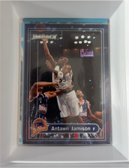 1999-00 Skybox Impact #170 Antawn Jamison — front