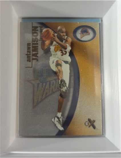 2000-01 Fleer E-X #26 Antawn Jamison — front