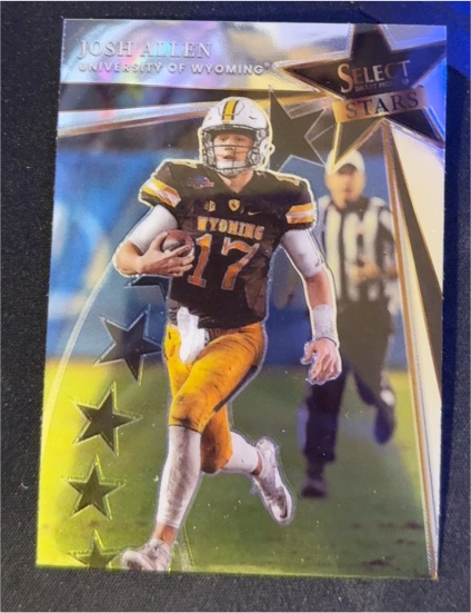 2022 Panini Select Draft Picks Select Stars #SS-JA Josh Allen — front