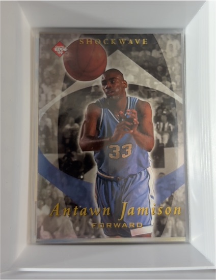 1999 Collector's Edge Shockwave #SW3 Antawn Jamison — front
