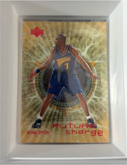 1999-00 Upper Deck Future Charge #FC1 Antawn Jamison — front