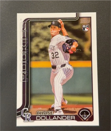 2025 Topps Update #US151 Chase Dollander — front