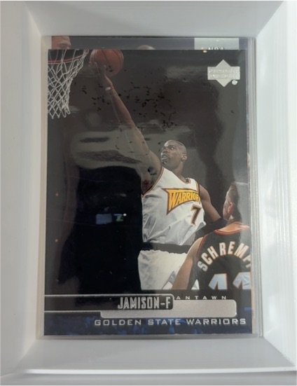1999-00 Upper Deck #40 Antawn Jamison — front
