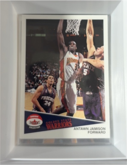 2001 Fleer Shoebox #112 Antawn Jamison — front