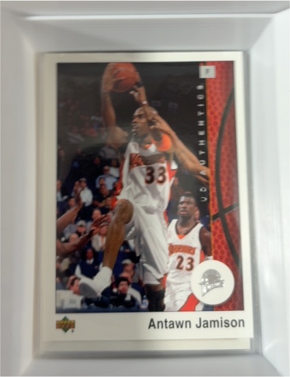 2002-03 Upper Deck Authentics #24 Antawn Jamison — front