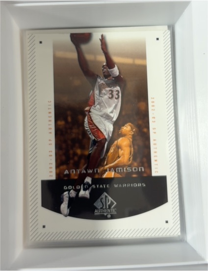 2002-03 SP Authentic #26 Antawn Jamison — front