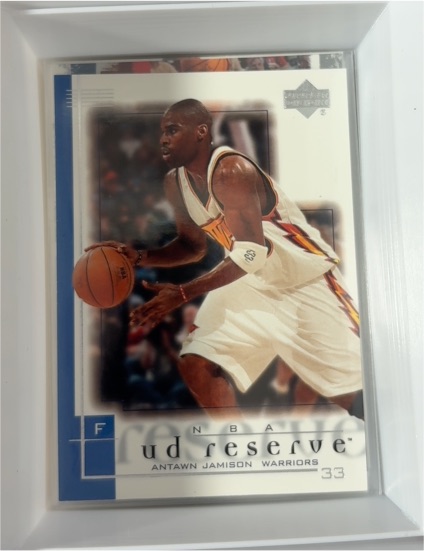 2000-01 Upper Deck Reserve #25 Antawn Jamison — front