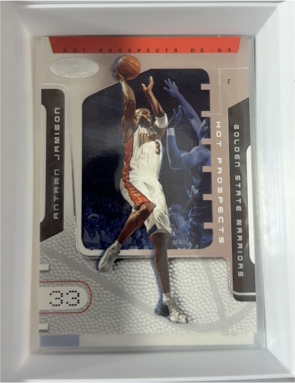 2002-03 Fleer Hoops Hot Prospects #43 Antawn Jamison — front