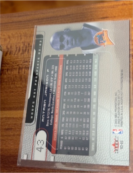 2002-03 Fleer Hot Prospects #43 Antawn Jamison — front