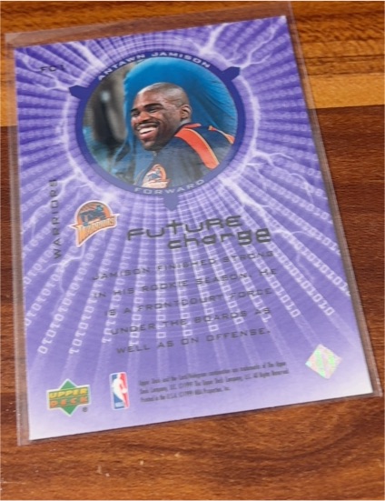 1999-00 Upper Deck Future Charge #FC4 Baron Davis — front
