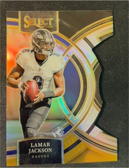 2023 Panini Select Premier Level #190 Lamar Jackson — front