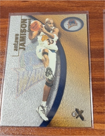 2000-01 Fleer E-X #26 Antawn Jamison — front