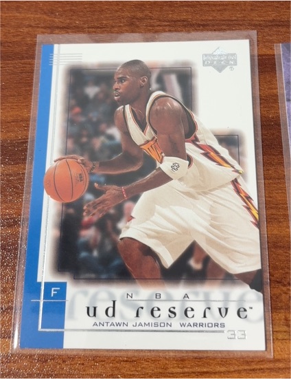 2000-01 Upper Deck Reserve #25 Antawn Jamison — front