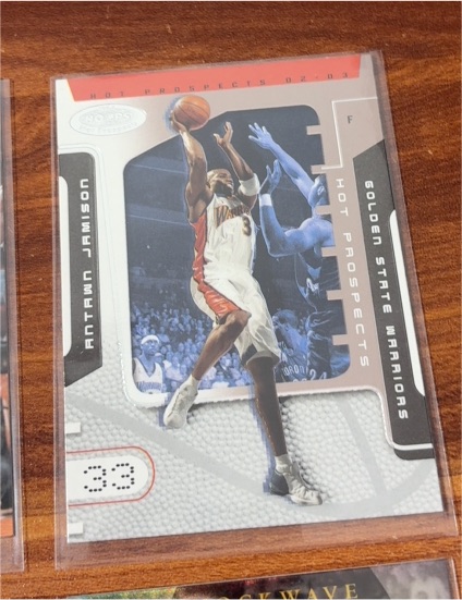 2002-03 Hoops Hot Prospects #33 Antawn Jamison — front