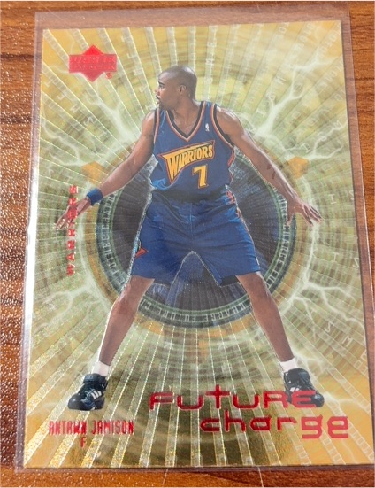 1999-00 Upper Deck Future Charge #FC1 Antawn Jamison — front