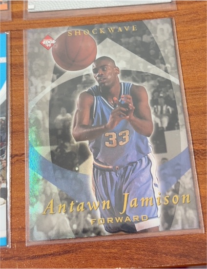 1999 Collectors Edge Shockwave #SW3 Antawn Jamison — front