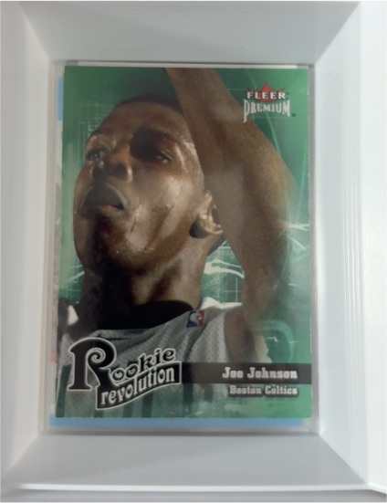 2001-02 Fleer Premium Rookie Revolution #5RR Joe Johnson — front