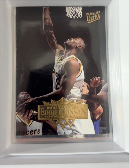 1995-96 Fleer Ultra #220 Eddie Johnson — front