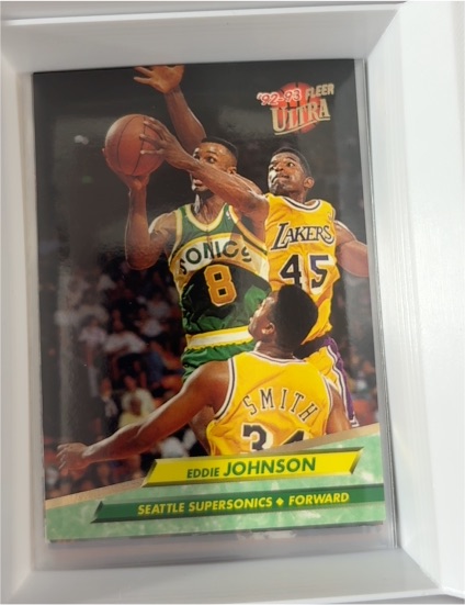 1992-93 Fleer Ultra #171 Eddie Johnson — front