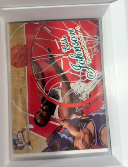 1997-98 Fleer Ultra #215 Eddie Johnson — front