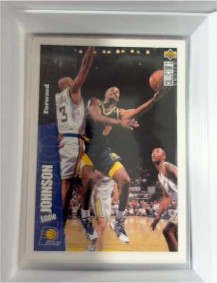 1996-97 Upper Deck Collector's Choice #65 Eddie Johnson — front