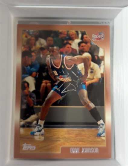 1998-99 Topps #36 Eddie Johnson — front