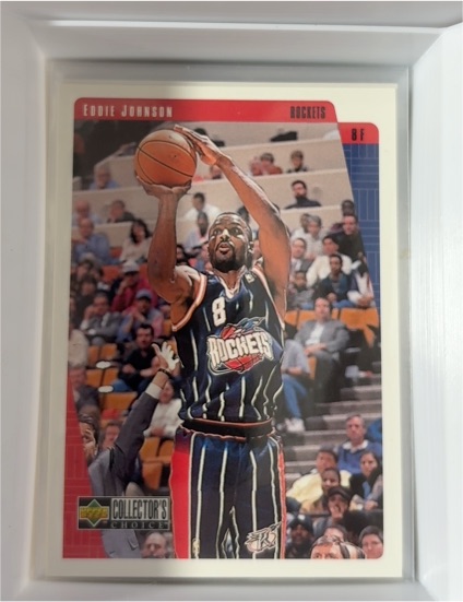1997-98 Upper Deck Collector's Choice #254 Eddie Johnson — front