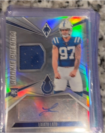 2024 Panini Phoenix Rookie Phenoms #RPJA-LLU Laiatu Latu — front