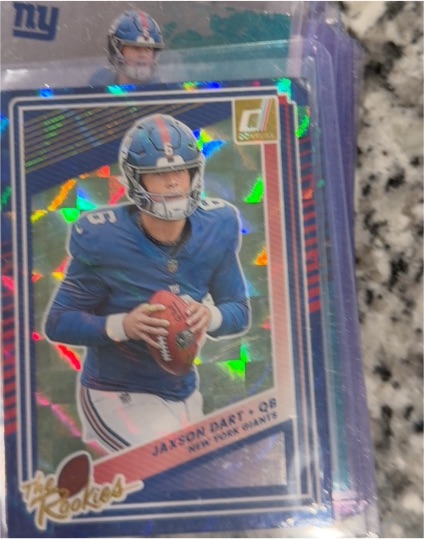 2025 Panini Donruss #2 Jaxson Dart The Rookies — front