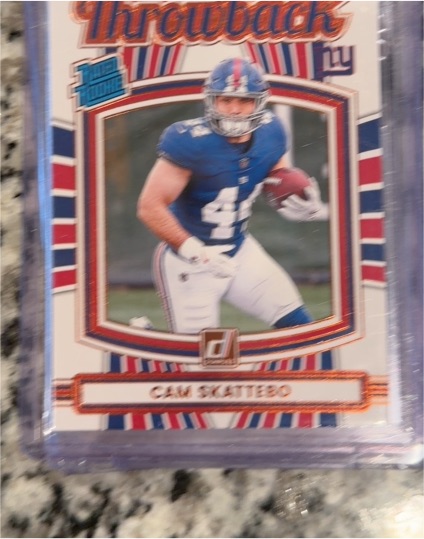 2025 Panini Donruss #36 Cam Skattebo — front