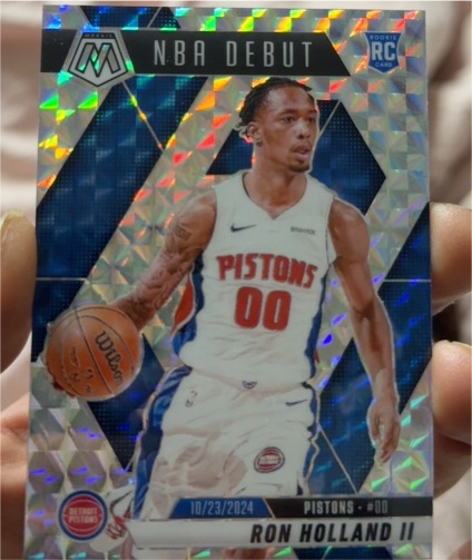 2024-25 Panini Mosaic NBA Debut #258 Ron Holland II — front