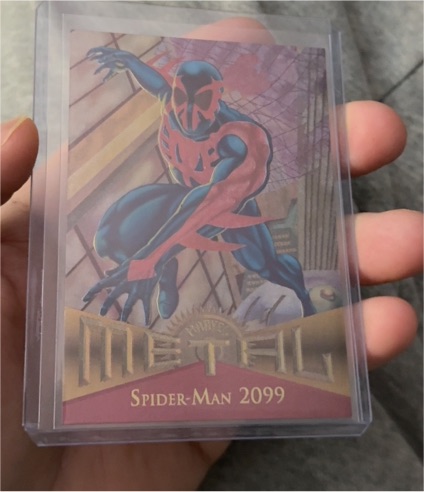 1995 Fleer Marvel Metal #53 Spider-Man 2099 — front