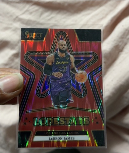 2024-25 Panini Select Lodestars #12 LeBron James — front