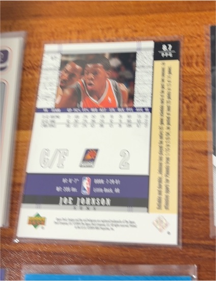 2004-05 Upper Deck #87 Joe Johnson — front