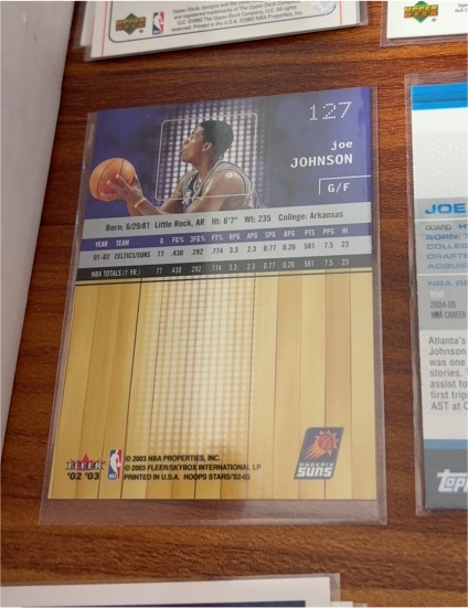 2002-03 Fleer #127 Joe Johnson — front