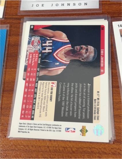 1996-97 Upper Deck Collector's Choice #292 Larry Johnson — front