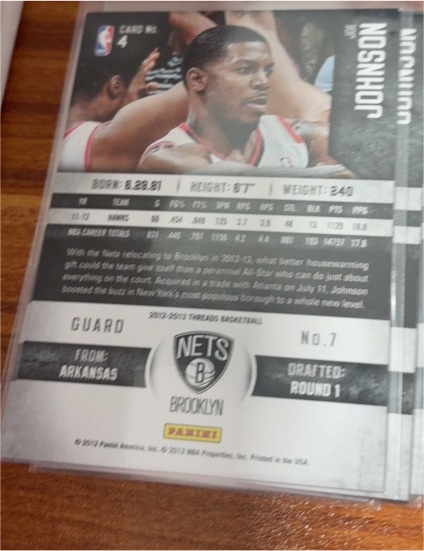 2013-14 Panini #4 Joe Johnson — front