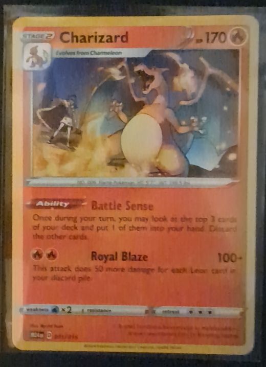 2024 Pokémon #001 Charizard — front
