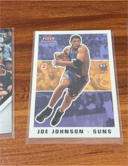 2002 Fleer Tradition #2 Joe Johnson — front